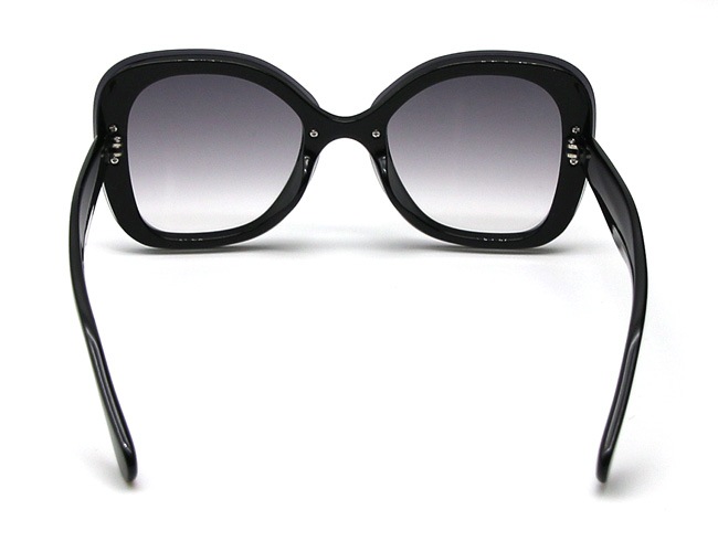 スクエアグラデーションサングラス｜ブラック 3905