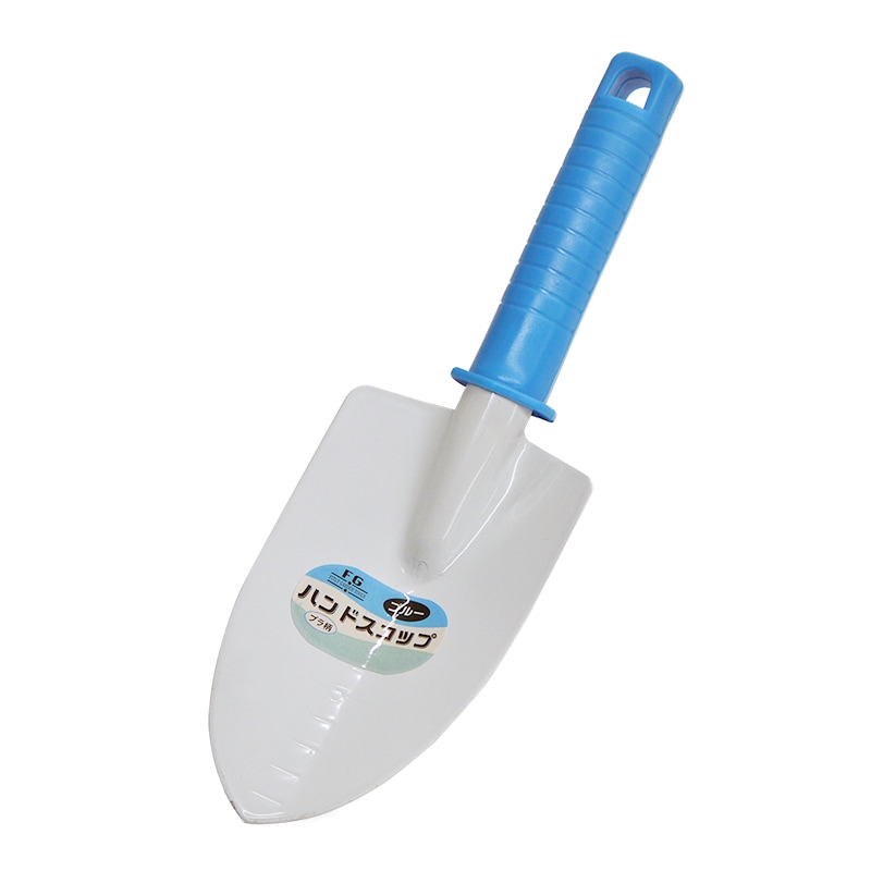 FG ハンドスコップ プラ柄 ブルー