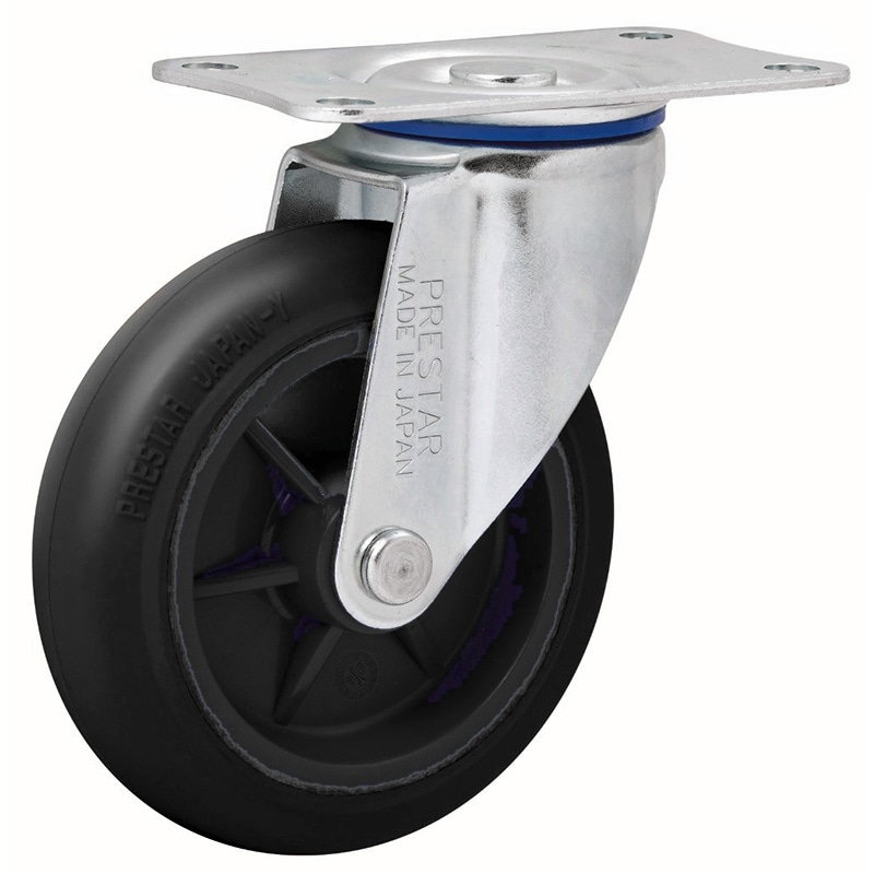 キャリーラック 小用 キャスター 100mm 自在車輪 (前輪)