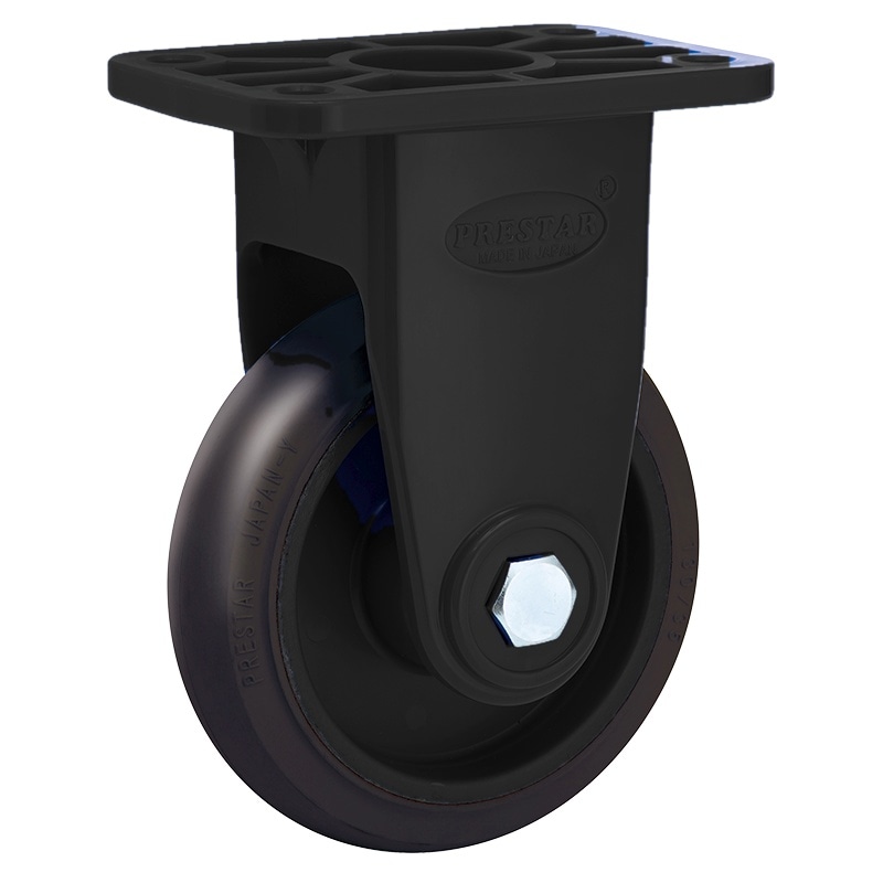 静キャリー 大用 キャスター 低騒音 130mm 固定車輪 (後輪)