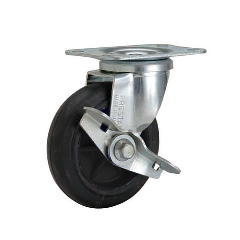 キャリーラック 小用 キャスター 100mm 自在車輪 ストッパー付