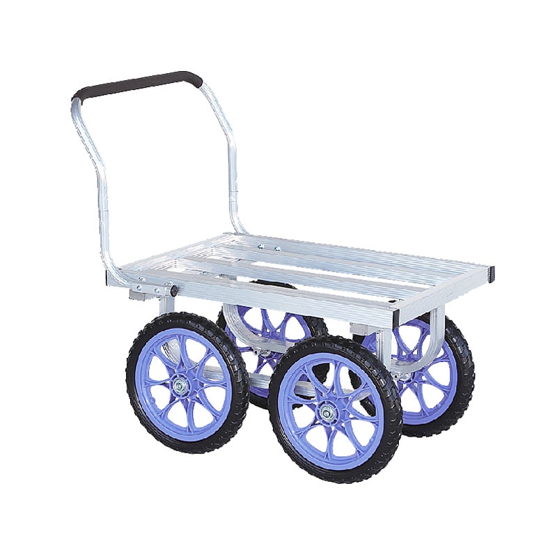 20インチ　ほぼ新車　大きめかご付き ハラックス 愛菜号 アルミ製ハウスカー 荷台面平型4輪車タイプ CH-700S