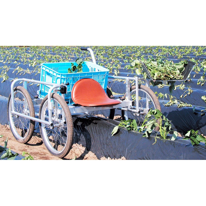 ハラックス ナエッコ 乗用植付け作業車 NKS-1100 エアータイヤ(20X1.75T) ハラックス製台車 ナエッコ 乗用植付作業車NKS-1100の販売｜「荷車用