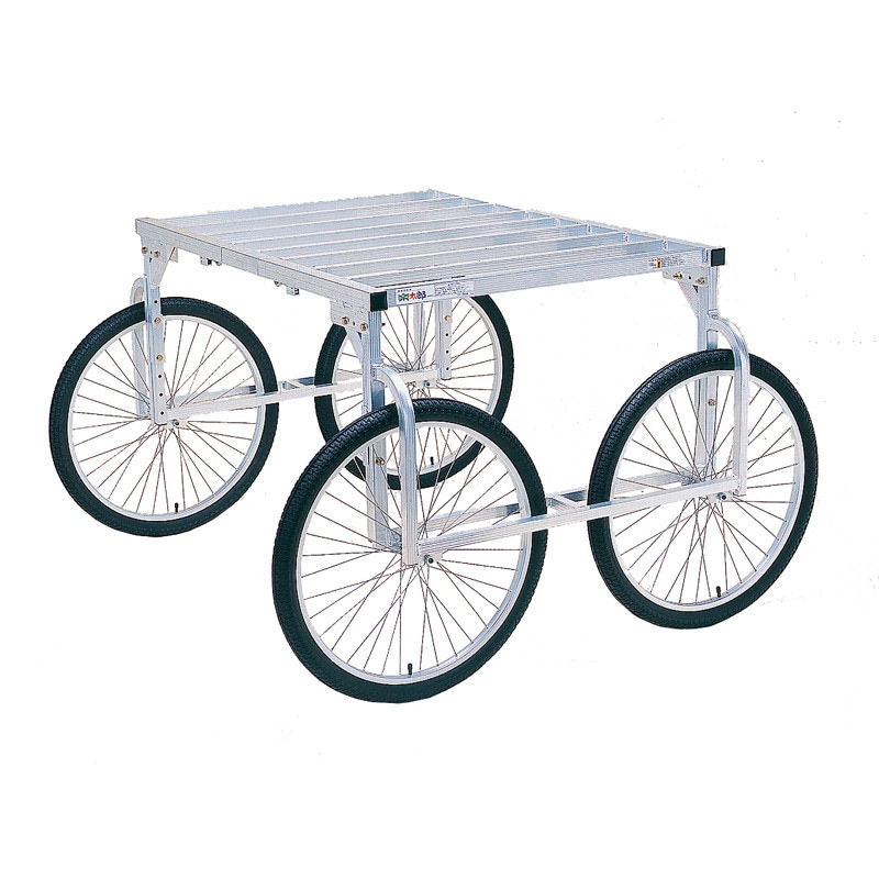 ハラックス 楽太郎 アルミ製 収穫台車 RA-200N ノーパンクタイヤ