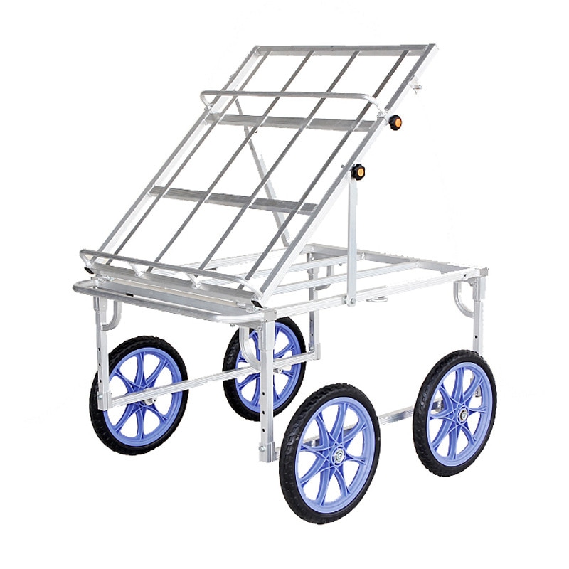 ハラックス 楽太郎 アルミ製 収穫台手前向き傾斜タイプ RAK-960K ノーパンクタイヤ