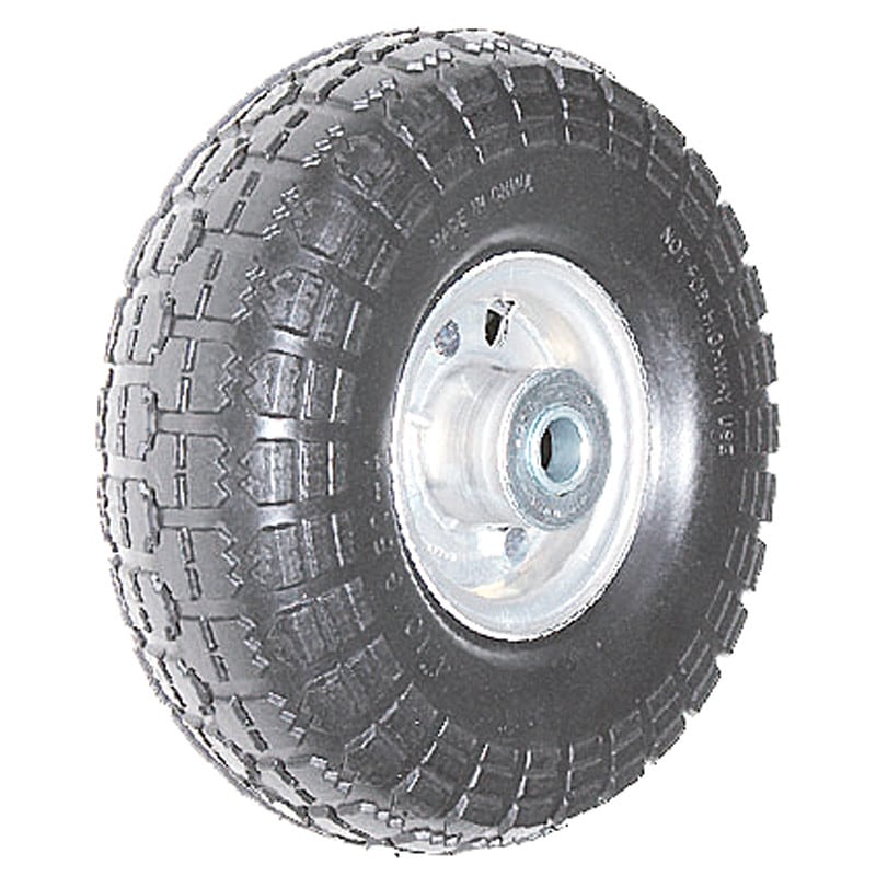 ハラックス タイヤセット ノーパンクタイヤ (アルミホイール) TR-3.50×4NA ベアリング付