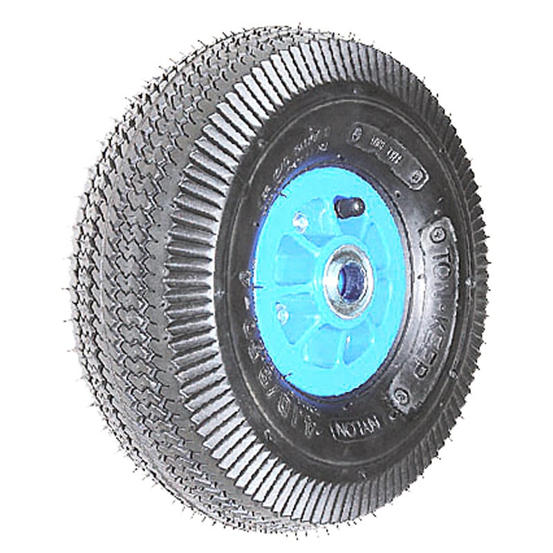 ハラックス タイヤセット エアータイヤ (プラホイール) TR-3.50×4T ベアリング付