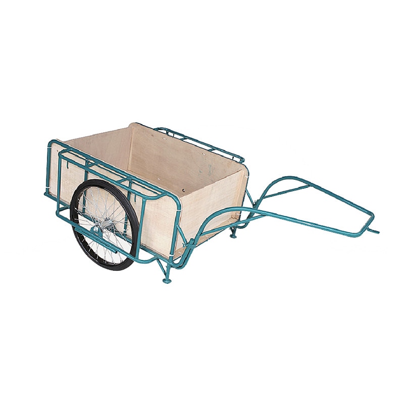 ハラックス スチールリヤカー 3号 合板パネル付 SSR-3NG ノーパンクタイヤ