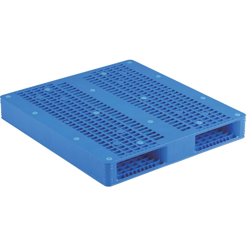 三甲 サンコー プラスチックパレット2方差し両面使用型 R2-1011 ブルー