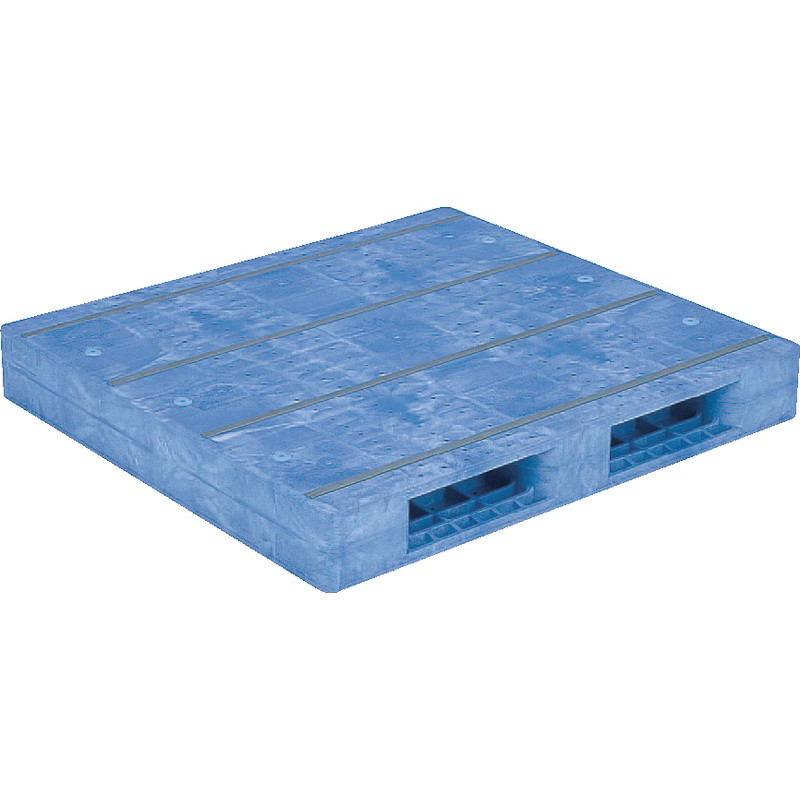 三甲 サンコー プラスチックパレット2方差し両面使用型 R2-1011F ブルー