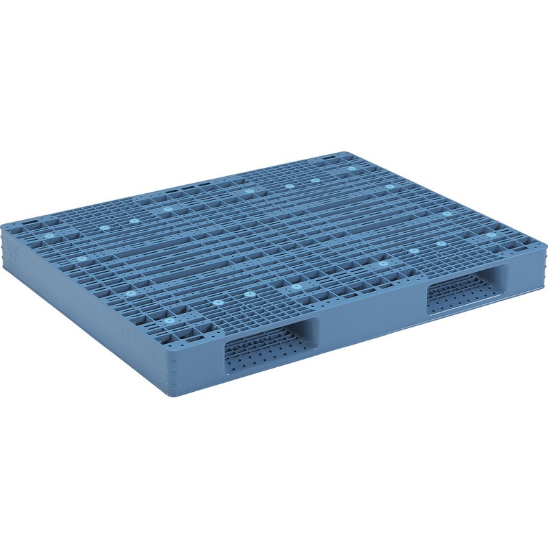 三甲 サンコー プラスチックパレット2方差し両面使用型 R2-1114-4 ブルー