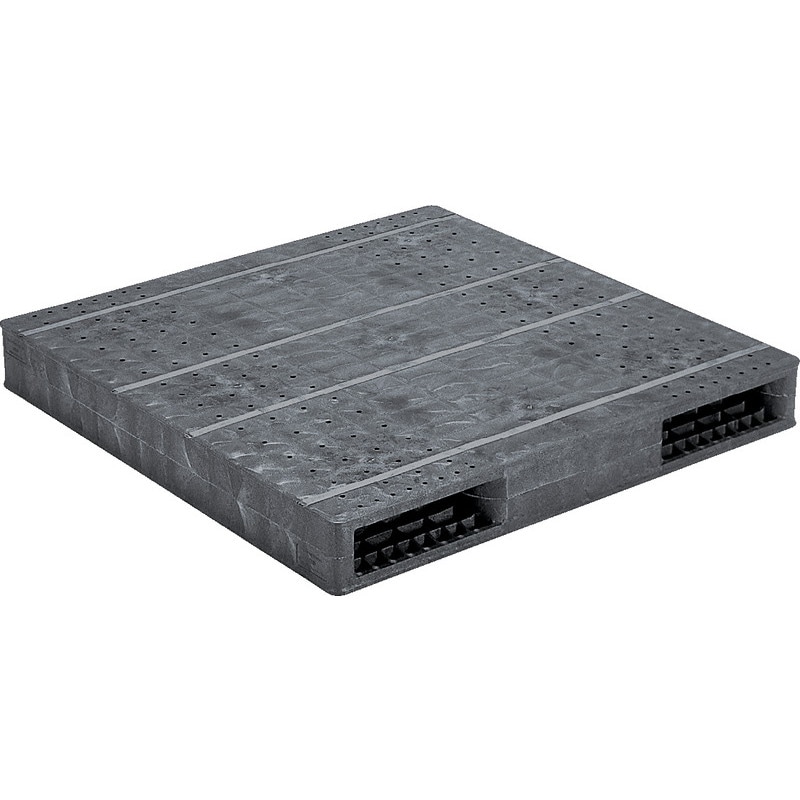 三甲 サンコー プラスチックパレット2方差し両面使用型 R2-1212F グレー