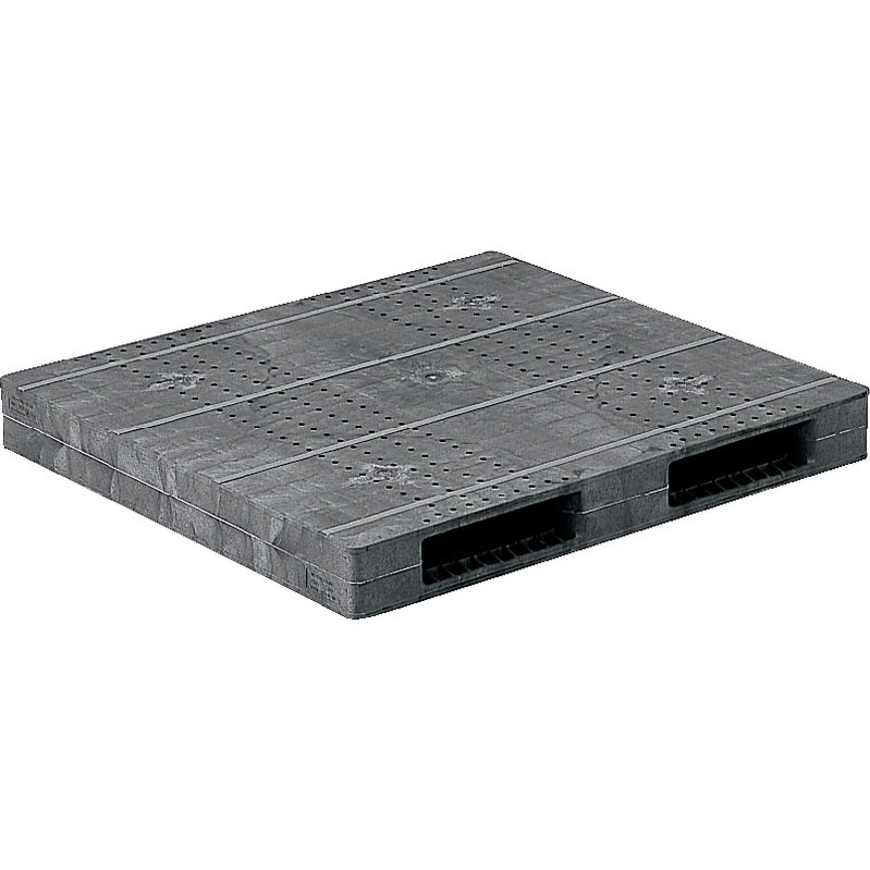 三甲 サンコー プラスチックパレット2方差し両面使用型 R2-1213F グレー