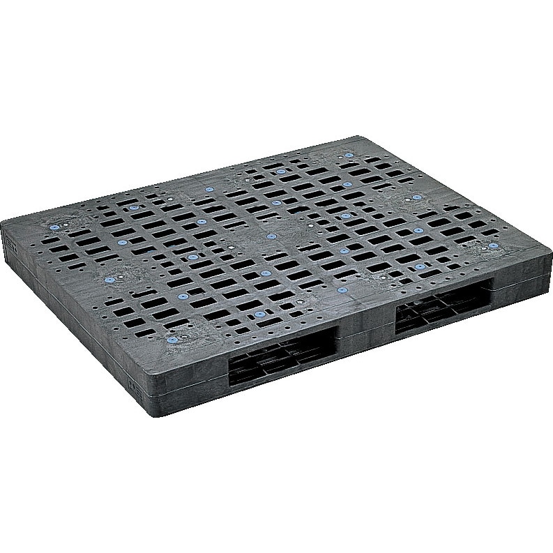 三甲 サンコー プラスチックパレット2方差し両面使用型 R2-1215F グレー