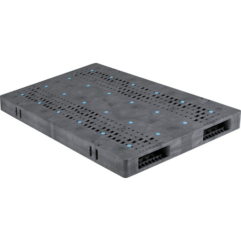 三甲 サンコー プラスチックパレット2方差し両面使用型 R2-1220F グレー