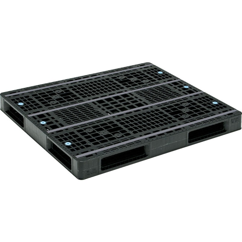 三甲 サンコー プラスチックパレット4方差し両面使用型 R4-1012-4 ブラック