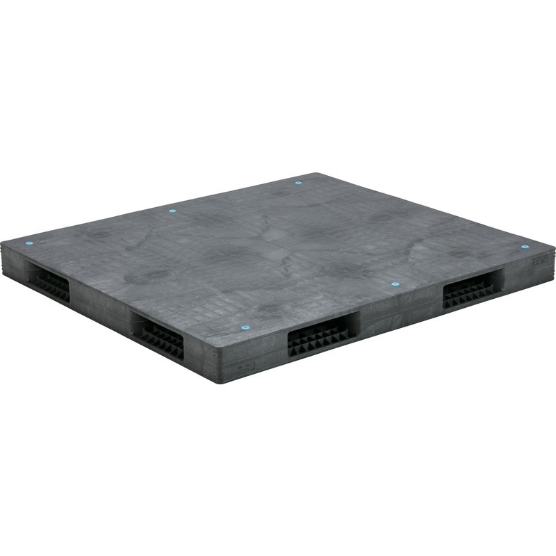 三甲 サンコー プラスチックパレット4方差し両面使用型 R4-1618F グレー