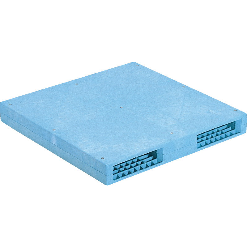 三甲 サンコー プラスチックパレット2方差し両面使用型 R-808F ライトブルー