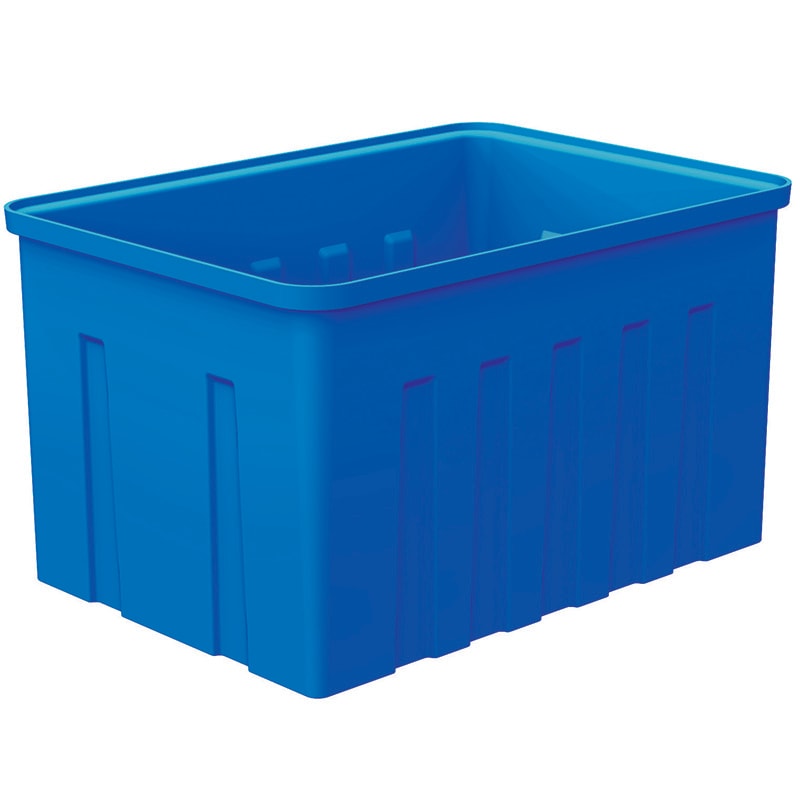 カイスイマレン 角型槽 容量約100L ブルー KH-100