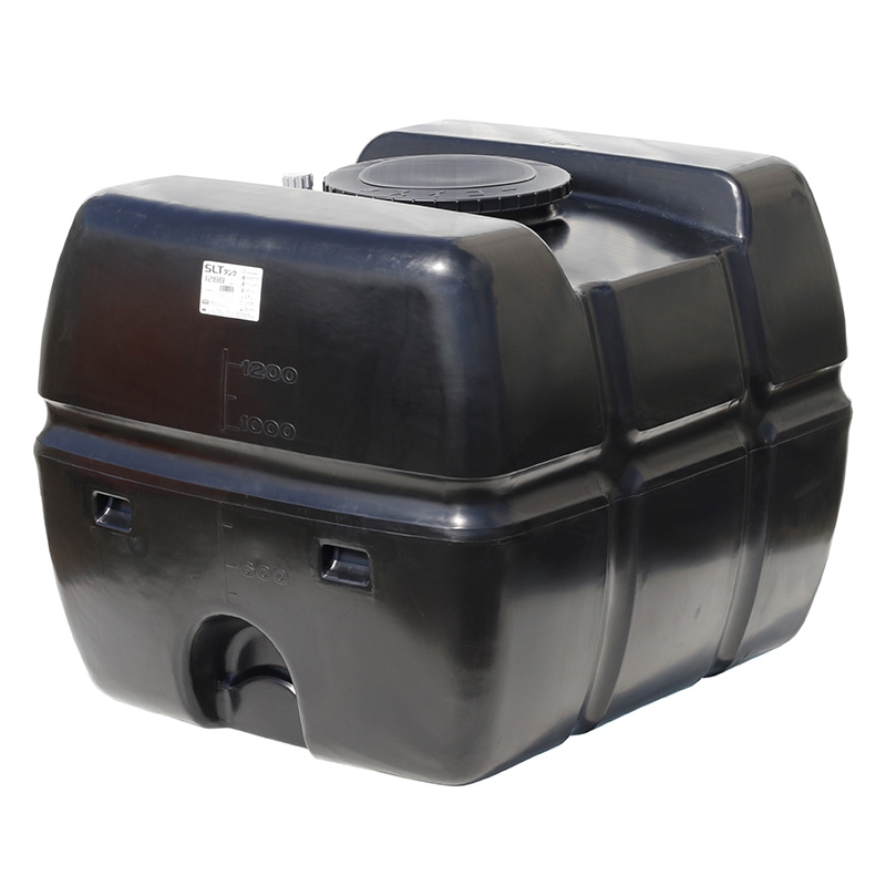 スイコー SLTタンク SLT-1200 容量1200L ブラック 液体運搬用 スーパーローリータンク