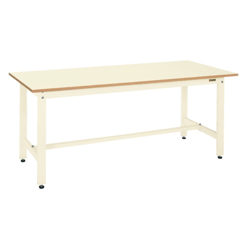 サカエ 軽量作業台 KKタイプ 均等耐荷重350kg ポリエステル天板 H740固定式 KK-58NI