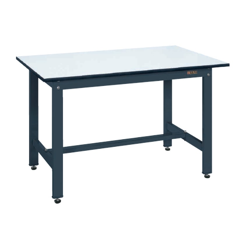 サカエ 軽量作業台 KKタイプ 均等耐荷重350kg ポリエステル天板 H740固定式 KK-49PD