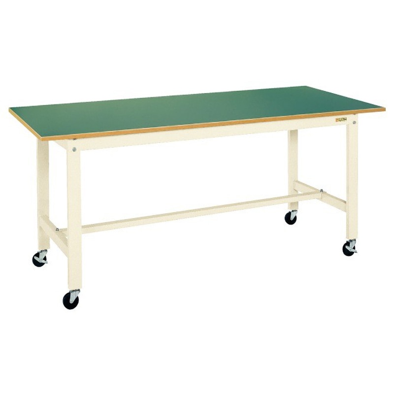 サカエ 軽量作業台 KKタイプ 均等耐荷重200kg サカエリューム天板 移動式 KK-69FB1I