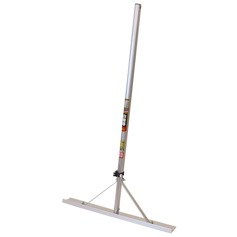 金象 伸縮式アルミ替板レーキ 550 アルミパイプ 柄付