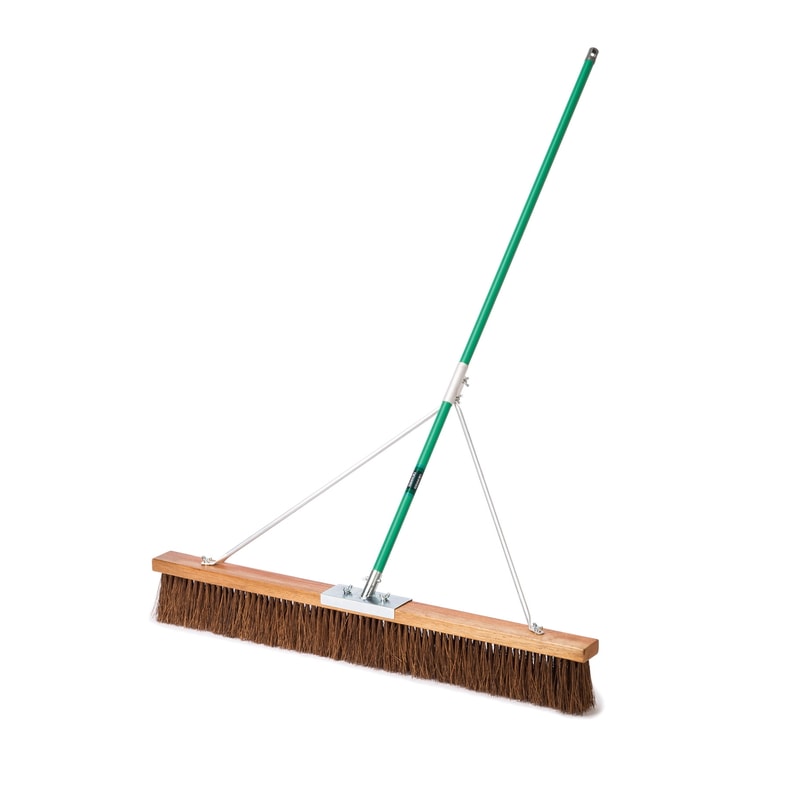 テラモト コートブラシ (シダ) ステー付 120cm CL4146120