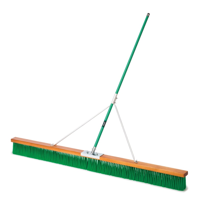 テラモト コートブラシ (塩化ビニール) ステー付180cm CL4147180