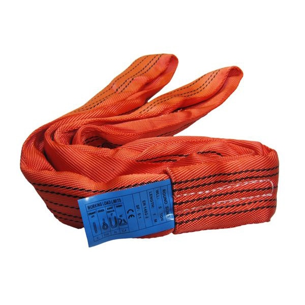 フリーク 65287 FREAK CEラウンドスリングN型 使用荷重5000kg 幅70mm 長さ1m 吊具