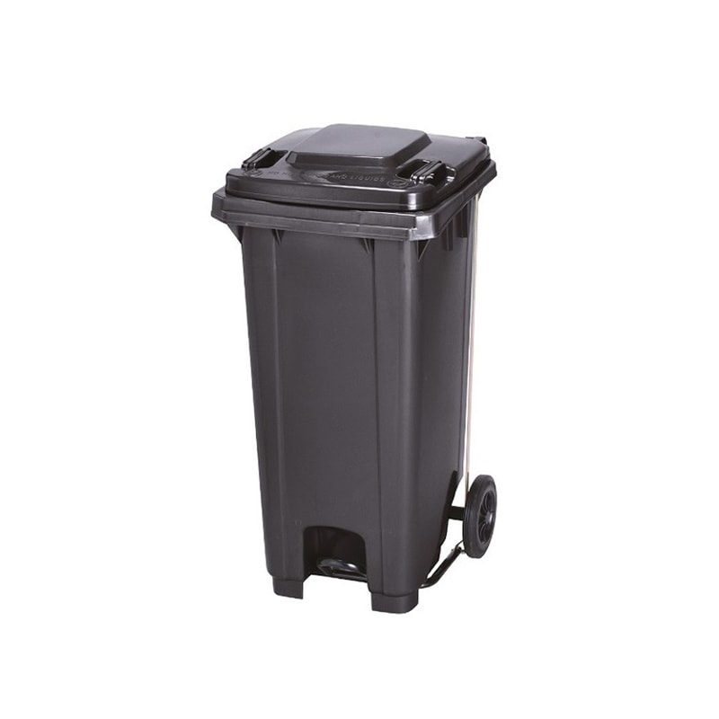 カイスイマレン 集積搬送カート ダストカート KTP240 240L 足ペダル式