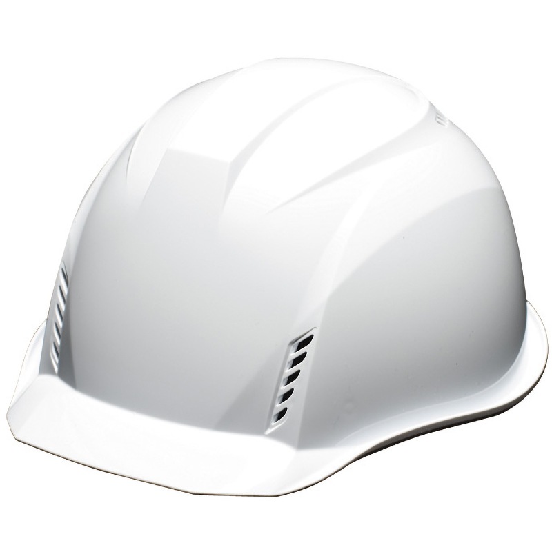 DICプラスチック 超清涼ヘルメット AA16-FV 涼神 エアロメッシュ 白色 フロントベンチレーション ライナー付 飛来落下物用 墜落時保護用