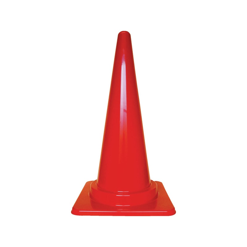 三甲 サンコー カラフルコーンM (赤) 25個セット