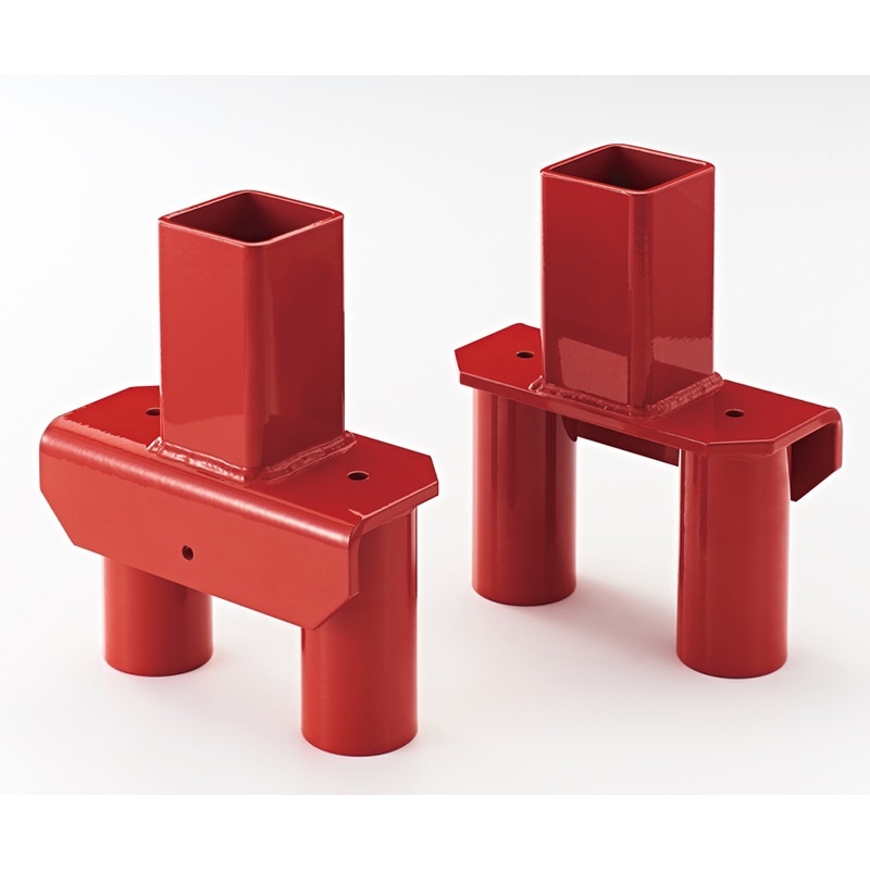 長谷川工業 イットン台車 連結金具 2連結単管パイプ受用 NAC-J2P 17583