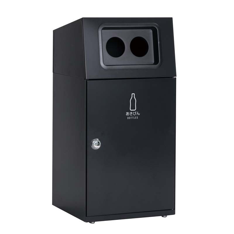 テラモト ニートST アーバングレー あきびん用 67L 丸穴 ｜金象印の