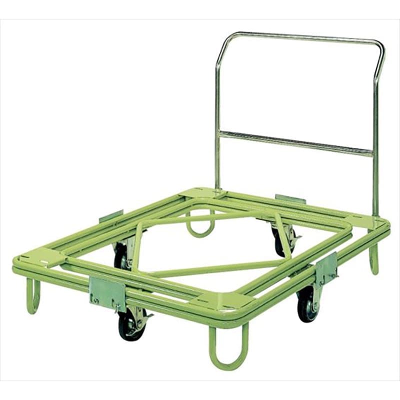 サカエ 自在移動回転台車 重量型 取手付 RC-4TG