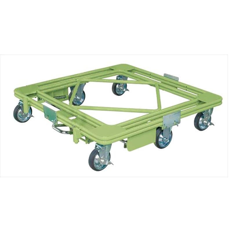サカエ 自在移動回転台車 超重量型 フットブレーキ付 RH-2FBG
