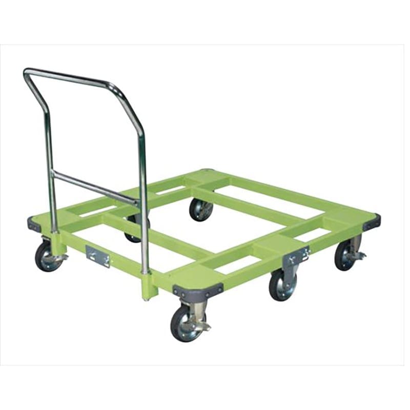 サカエ 自在移動回転台車 取手付 RSP-4TG