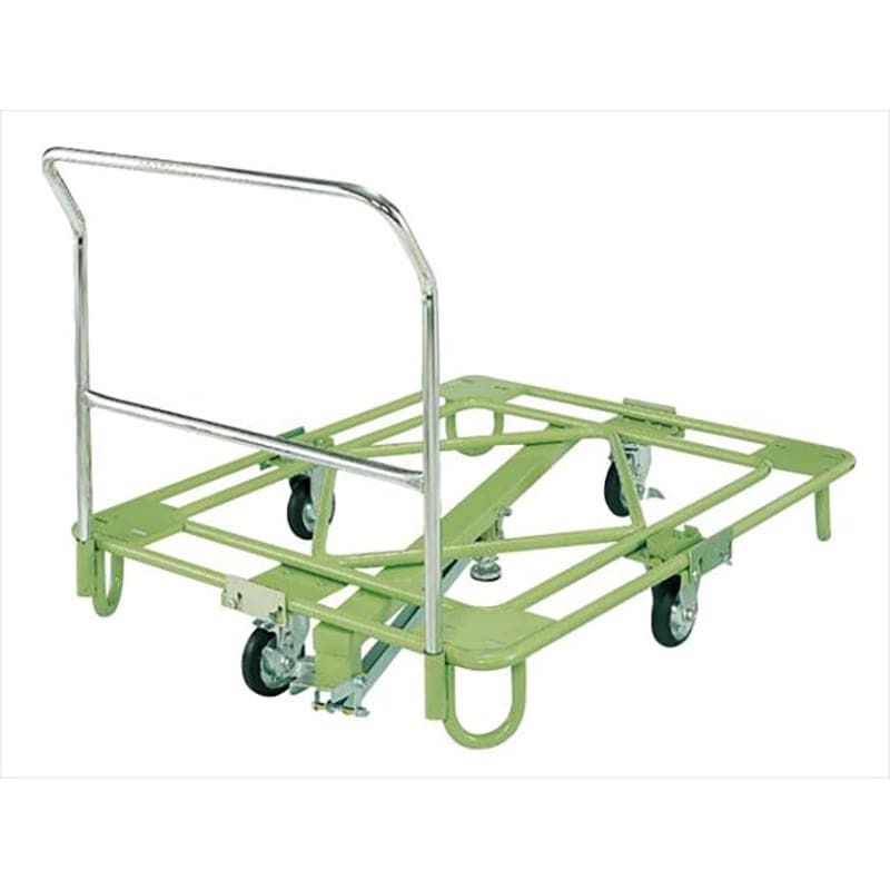 サカエ 自在移動回転台車 中量型 取手 センターベース付 RB-5FG