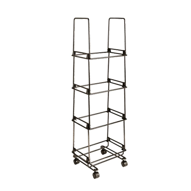 HORITEC Fラック マキラック板なし ４段ラック キャスター付