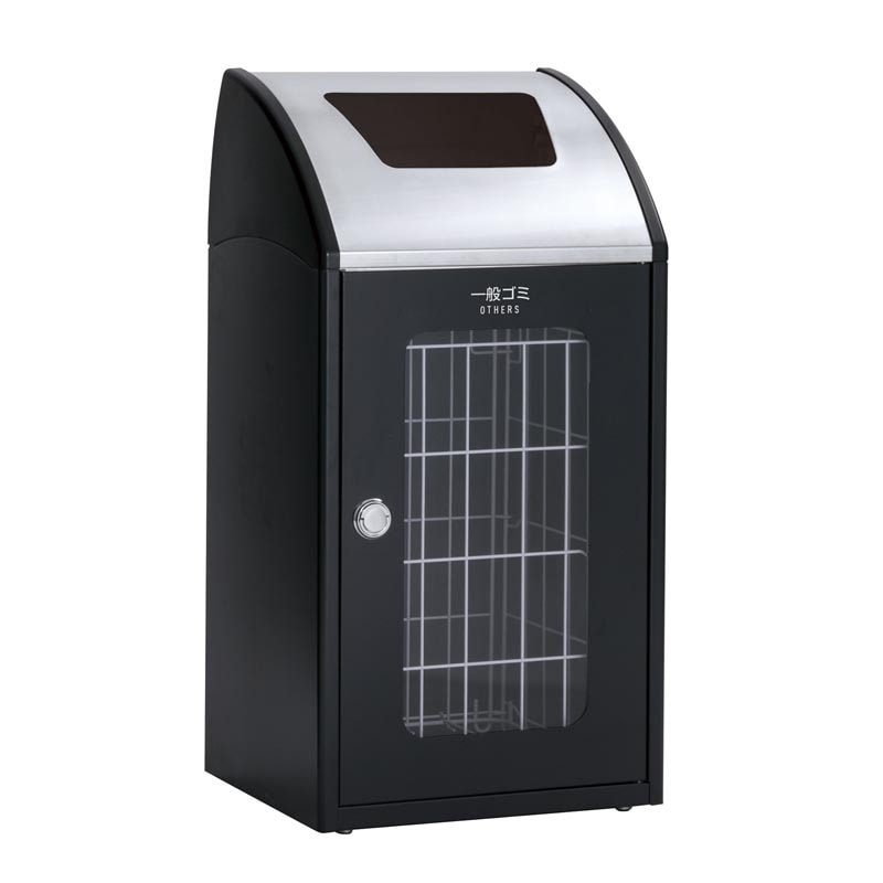 テラモト ニートSLF（ステン） アーバングレー プラスチック用 47.5L DS-166-617-8 ニートSLF ステン あきびん用 テラモト 本体+フタ 容量