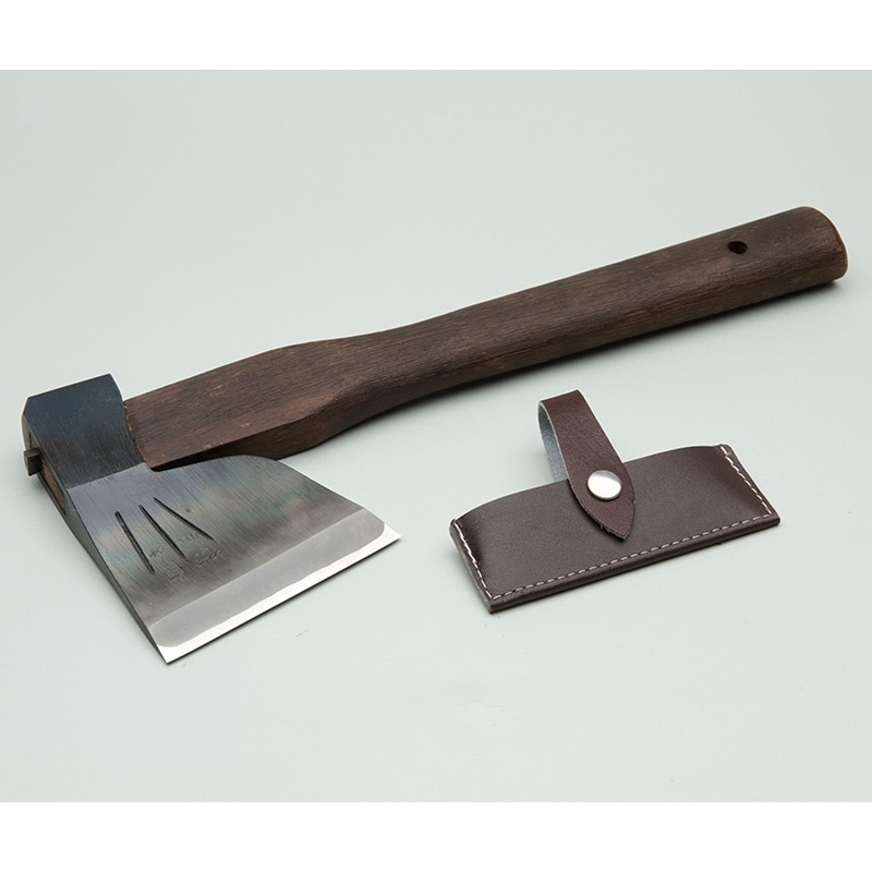 水野製作所 割込馬斧 450g 焼柄 010-132 オノ