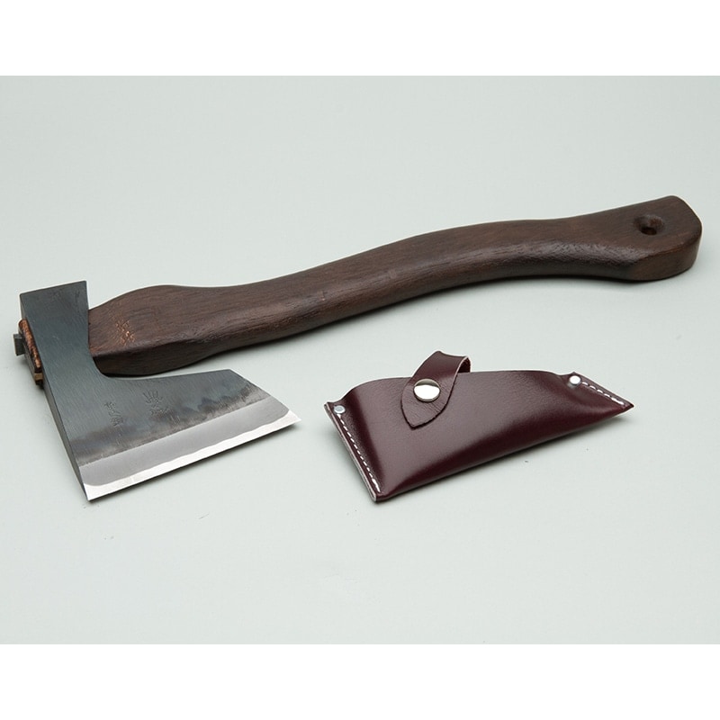 水野製作所 割込地型鉞 570g 焼曲柄 010-141 まさかり