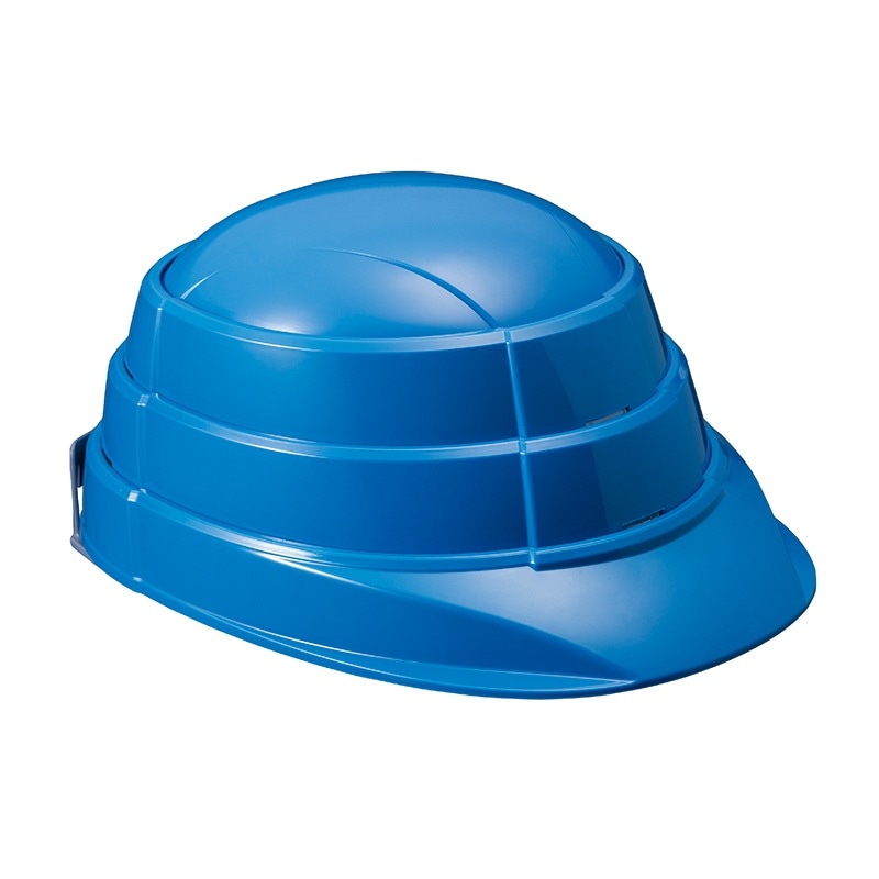 加賀産業 オサメット ブルー KGO-1-07-S 収縮式防災用ヘルメット