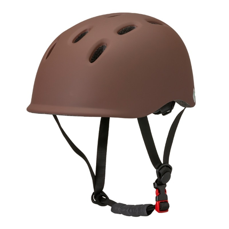加賀産業 OSAMET チャリー ブラウン KGO-CH-40 自転車用ヘルメット