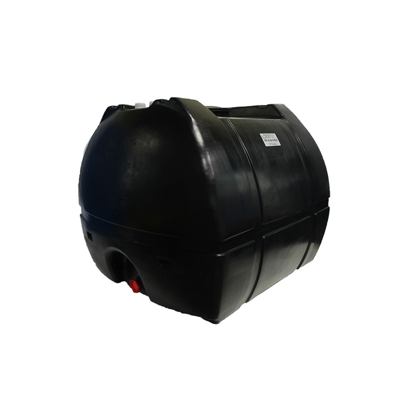 モリマーサム樹脂 ローリータンク SL-2000 容量2000L 黒 50Aフィッティング付