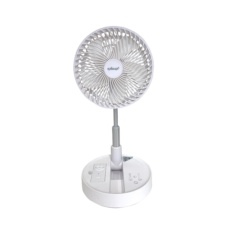 メテックス EXELUXコードレス静音サーキュレーター8インチ(20cm)ホワイト