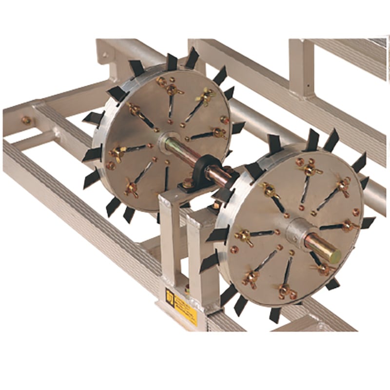 ハラックス いちご用マルチ穴明け機 マルチスリッター NH-1800W