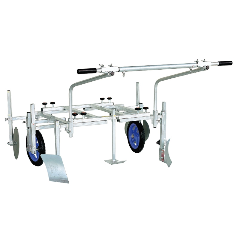 ハラックス アルミ製マルチ張り機 (平畝専用) ハーリー PT-1350